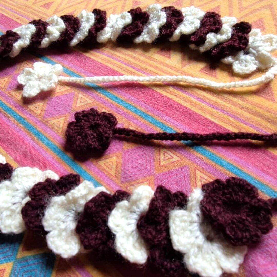 Crochet Flower Belt